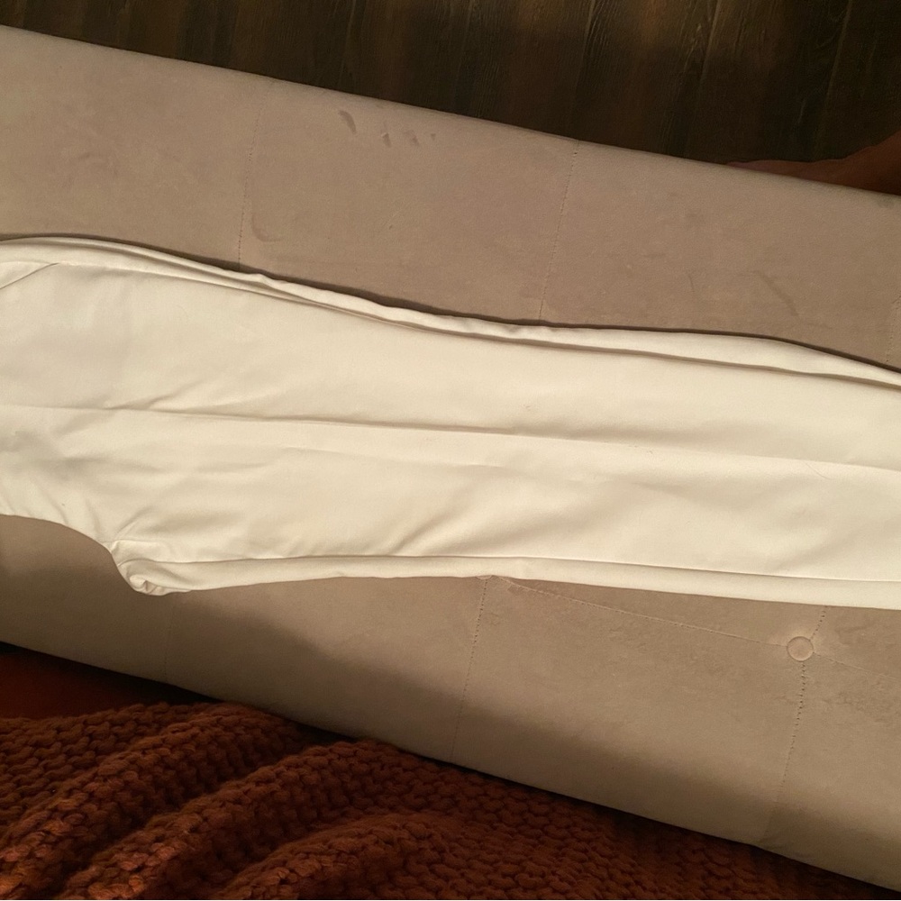 Express Cream Columnist Pants